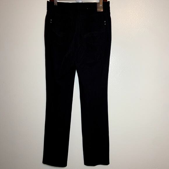 Atelier Gardeur Inga Jeans Straight Leg 48% Cotton High Waisted Black 38 6 - Picture 6 of 6